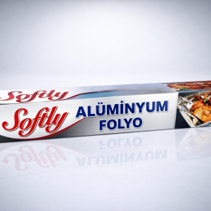 Softy Alüminyum Folyo 3,5 Metre Mutfak Folyosu Isıya Dayanıklı Gıda Saklama ve Fırın Folyosu