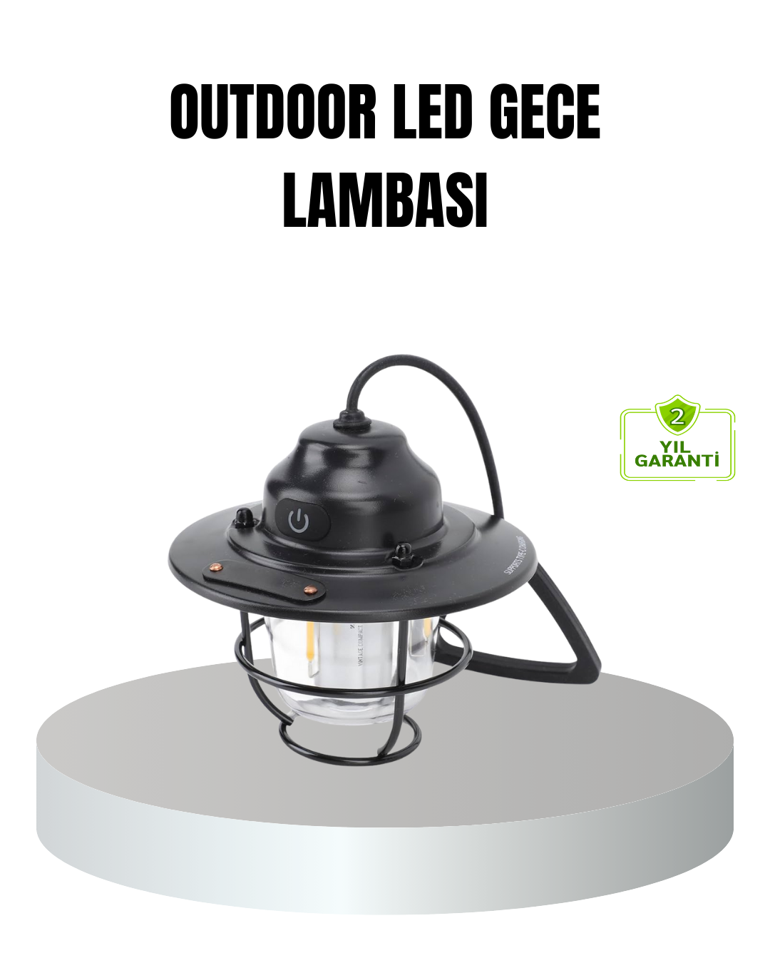 Turuncu Yıldız Mumluk Loş Işık Salon Dekoru