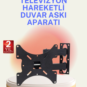 Hareketli TV Duvar Askı Aparatı 22–49 İnç Uyumlu