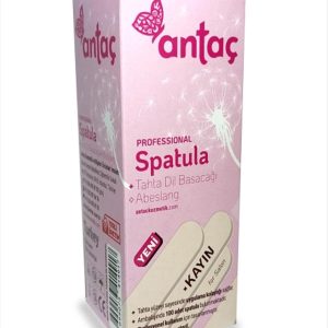 100 Adet Spatula-Kahverengi