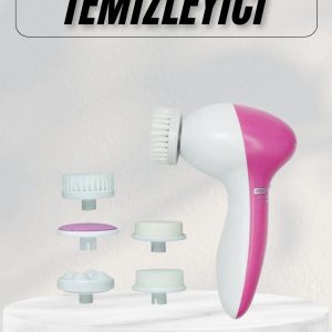 Cilt Temizleme ve Masaj Aleti 5 Başlıklı Akne ve Sivilce Önleyici