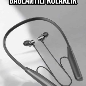 Boyun Bantlı Bluetooth Kulaklık Yüksek Ses Kaliteli 100 Saat Kulaklık