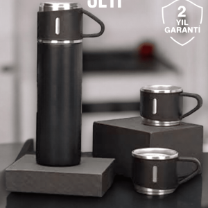 500 ml Kapasiteli Taşınabilir Basınçlı Termos Seti Günlük Kullanım için İdeal