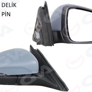 DIŞ DİKİZ AYNASI SAĞ FORD FOCUS 18> ELEKTRİKLİ ISITMALI SİNYALLİ ASTARLI KATLANIR