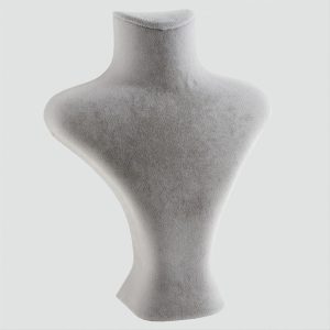 23 cm Manken Anfora Kumaş-Gri