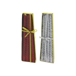 4PCS YALDIZ ŞAMDAN MUM SİMLİ 24CM (5296)