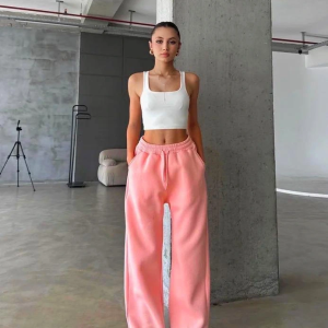 3 iplik şardonlu oversize eşofman somon (Beden: M)