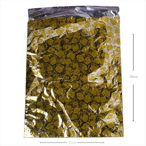 35X50 Metalize Hediye Poşet Paketi 100lü-Renkli