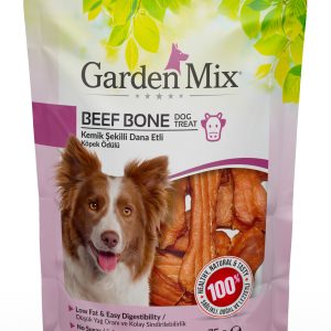 Garden Mix Kemik Şekilli Dana Etli Köpek Ödülü 75 75 Gr