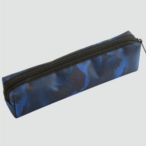 Asker Desenli Kalemlik Cüzdan-Mavi