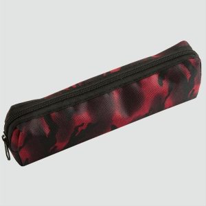 Asker Desenli Kalemlik Cüzdan-Kırmızı