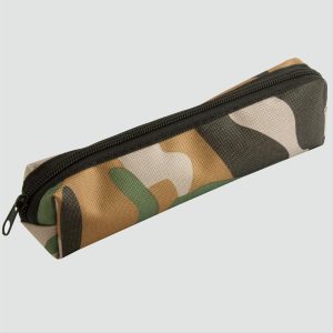 Asker Desenli Kalemlik Cüzdan-Kahverengi