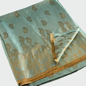 Desenli Eşarp Şal-Yeşil