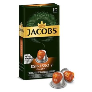 Jacobs Espresso 7 Classico Kapsül Kahve Espresso Uyumlu 10 Kapsül
