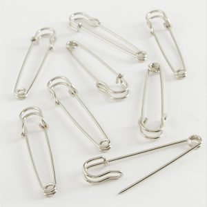 İskoç Çengel İğnesi 6 cm 1 Adet-Gümüş Rengi