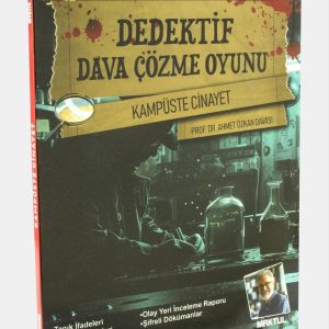 Kampüste Cinayet Dedektif Dava Çözme Oyunu-Renkli