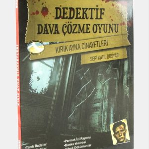 Kırık Cinayetleri Dedektif Dava Çözme Oyunu-Sarı
