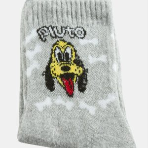 Köpek Kolej Çorap 8X28-Gri