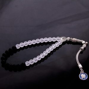 Onix Kuvars Doğaltaş Tesbih 8 mm-Siyah