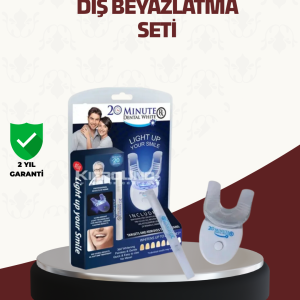 Evde Kullanıma Uygun LED Teknolojili Diş Beyazlatma Kiti