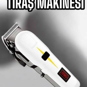 Tıraş Makinesi Profesyonel Saç Ve Sakal Kesme Milim Ayarlı Dijital Göstergeli