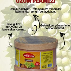 Özseven Katı Üzüm Pekmezi 700gr