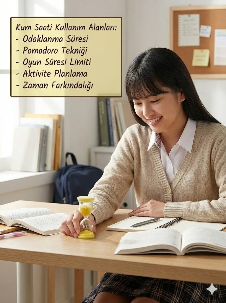 10 Dakika SARI Kum Saati - Dekoratif Cam Zamanlayıcı -Mutfak, Ders ve Oyun Süre Ölçer - Görsel 2