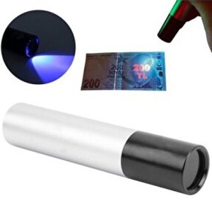 UV El Feneri Mor Işık Ultraviyole Sahte Para Kontrolü ve Leke Tespit Cihazı