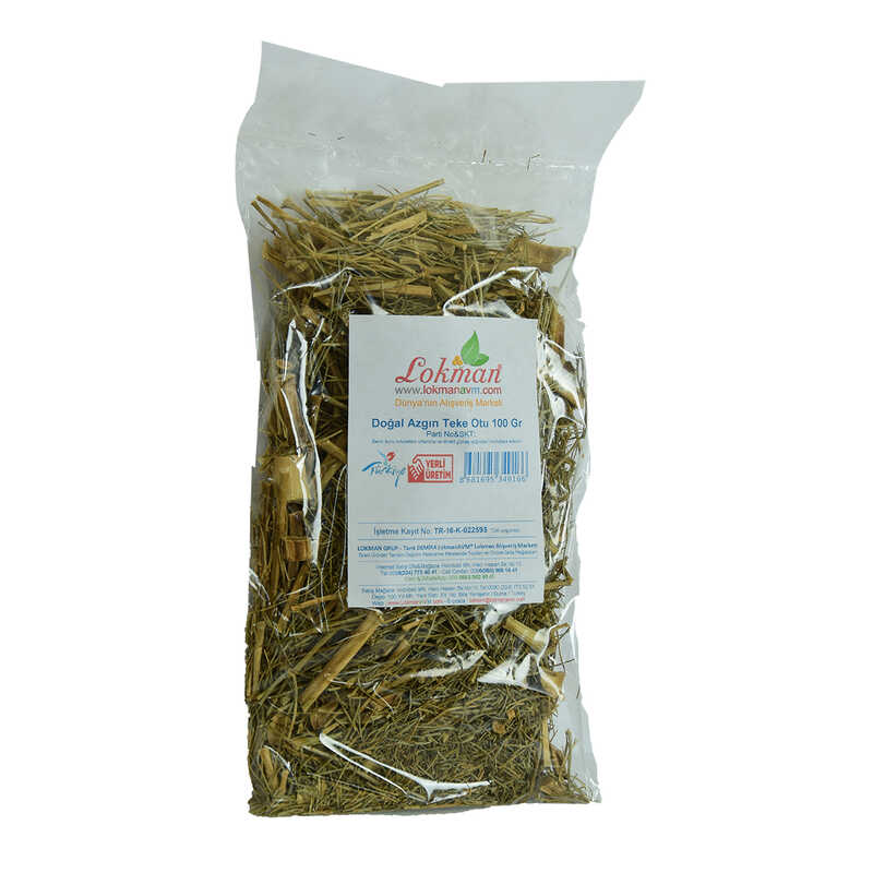 Teke Otu Doğal 100 Gr Paket - Görsel 3