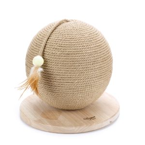 Beeztees DBL Kedi Tırmalama ve Oyuncağı, 30x30x27cm