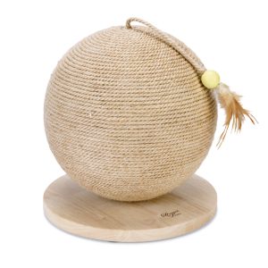 Beeztees DBL Kedi Tırmalama ve Oyuncağı, 30x31x31,5cm