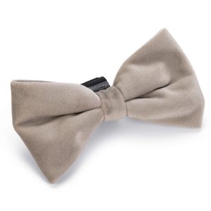 Beeztees DBL Köpek Papyonu, Kadife, Gri, 12cm