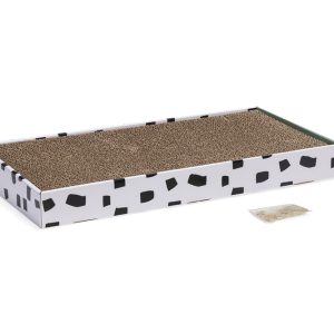 Beeztees Kedi Karton Tırmalama Kutusu ve Kediotu, 47x24x4,5cm