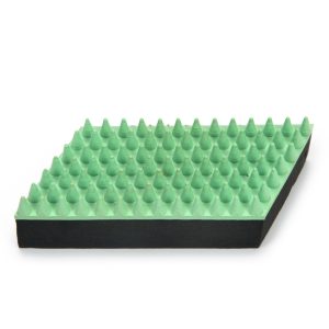 Beeztees Kısa ve Uzun Tüylü Köpek Masaj Fırçası, Kauçuk, Mint Yeşil, S, 13cm, 13x5x3cm