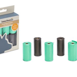 Beeztees Köpek Dışkı Toplama Poşeti, Bioçözünür, 795005-795007 ile kullanılabilir, 6x10Adet