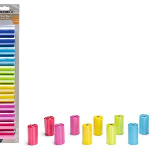 Beeztees Köpek Dışkı Toplama Poşeti, Çeşitli Renklerde, 12x20Adet