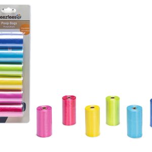 Beeztees Köpek Dışkı Toplama Poşeti, Çeşitli Renklerde, 6x20Adet