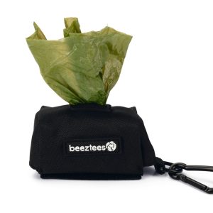 Beeztees Köpek Dışkı Toplama Poşeti Taşıma Çantası, Siyah, 7,5x3,5x4cm