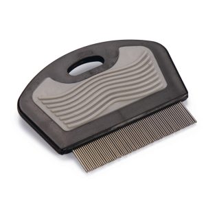 Beeztees Pire Temizleme Tarağı, Siyah, S, 7cm