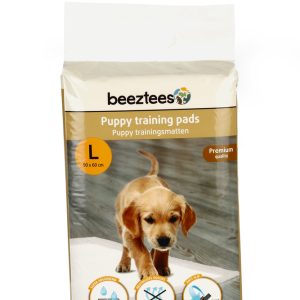 Beeztees Yavru Köpek Çiş Eğitim Pedi, L, 10Adet, 90x60cm
