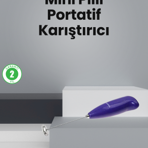 Mutfak İçin Mini El Mikseri – Kahve, Süt, Krema ve Sos Karıştırıcı