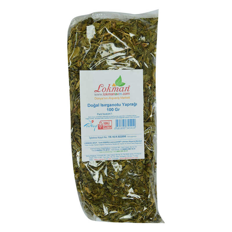 Doğal Isırganotu Yaprağı 100 Gr Paket - Görsel 2