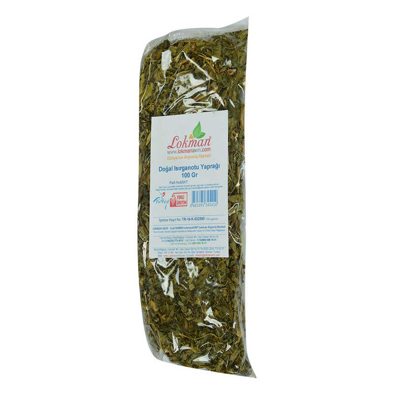 Doğal Isırganotu Yaprağı 100 Gr Paket - Görsel 3