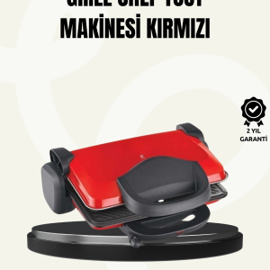 BFS Tost Makinesi Geniş Kapasiteli Çıkarılabilir Plaka Üç Kademeli Isı Ayarlı