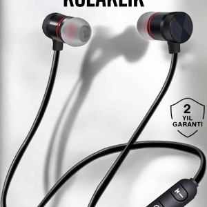 Kablolu Mıknatıslı Sport Kulaklık Bluetooth Bağlantılı