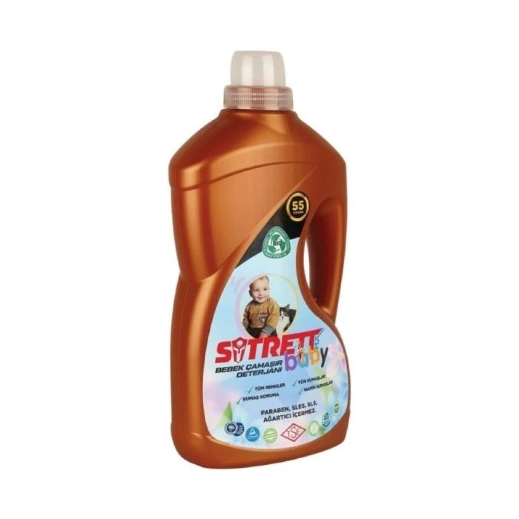 Sitrett MX Baby Anti Alerjen Sıvı Bebek Çamaşır Deterjanı 2600 Gr. - Görsel 2