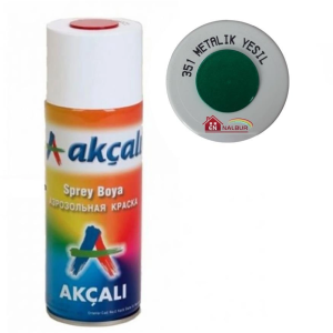 Akçalı Sprey Boya 400 ml 351 Metalik Yeşil