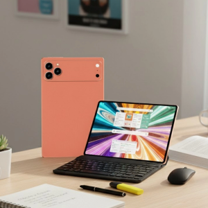 Klavyeli Android Tablet Geniş Hafıza Seçenekleri ve IPS Ekran