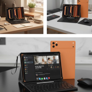 Tablet PC Klavyeli Set Geniş Ekran Yüksek Depolama ve Android Sistem