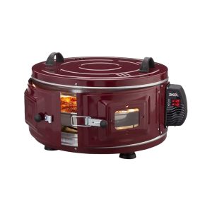 EKONOMİK GROSS YUVARLAK DAVUL FIRIN 1300W - 53CM ALÜMİNYUM TEPSİ ÖN GÖZETLEME CAMI AF-007B (5296)